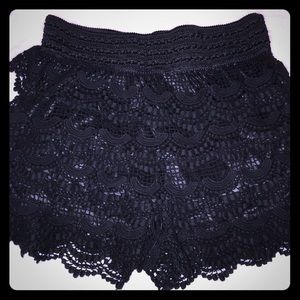 Lacy shorts